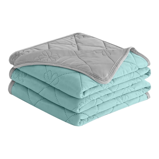 Popular Home Essentials, Soft Cool Summer Blanket Lightweight and Breathable Skin Friendly for Hot Sleepers Solid Color Easy C Are