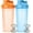 Red, variant on Mr. Pen- Shaker Bottles for Protein Mixes, 28 oz, 2 Pack, Red and Blue, Protein Shaker Bottle with Wire Whisk Ball, Shaker Cup
