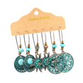 thumbnail image 1 of Juego de 3 pares de pendientes bohemios Hugo de joyería vintage Estilo A, 1 of 8