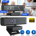 thumbnail image 2 of 1080P USB Webcam Computer Camera with HiFi Speaker Microphone Video Conference for PC Laptop, 2 of 5