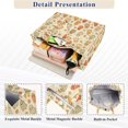 thumbnail image 3 of FORMRS Womens Corduroy Tote Bag Crossbody Shoulder Purse Handbag with Detachable Strap, Cute Cartoon Ghost Pattern, 3 of 7
