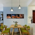 thumbnail image 5 of Canvas Wall Art for Kitchen Canvas Prints Artwork Dining Room Wall Decor modern Life Wine glass Picture Watercolor painting 4 Pieces Framed family restaurant wall decorations bar Home Decor Works, 5 of 6