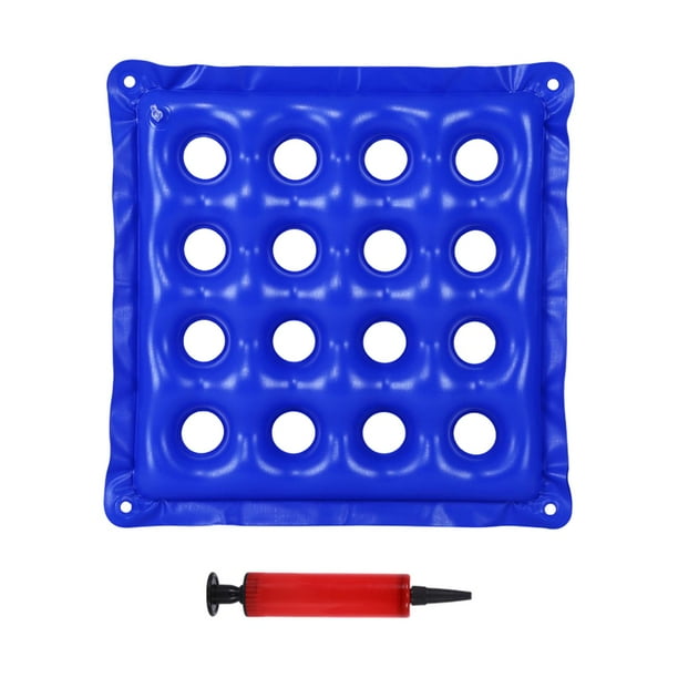 Cojín de Asiento Inflable Yuyangstore Cojín del Asiento Antiescaras Azul