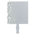 thumbnail image 5 of Modern Home Decor, Sublimation Graduation Fans Blank MDF Sublimation Grad Fans Hardboard Wood Sublimation Blanks for DIY Grad Class Of Memorial Decor, 5 of 5