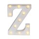 thumbnail image 1 of Naiovety Número 3D Visual LED Luz de noche Lámpara de escritorio Fiesta de cumpleaños Regalo para niños Iluminación y accesorios letra Z Naiovety LED1555-26B, 1 of 4