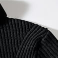 thumbnail image 5 of GuangCheng Mens Sweaters, Slim Fit Kintted Turtleneck Pullover Texture Thick Warm Tops Sweaters for Fall Winter, 5 of 8