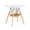 White+Wood, variant on GZXS Modern Round Coffee Table with Woven Storage Basket, 31.5" MDF Accent Center Table with Solid Wood Legs, for Living Room, Apartment, Balcony, Black+Walnut