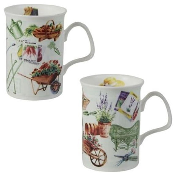 75 mm In the Garden Lancaster Mugs, Multi Color - Set of 6