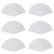 thumbnail image 1 of 6X Ventilador De Mano Plegable De Plastico Y Tela Para Senoras Y Hombres, 1 of 8
