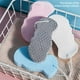 thumbnail image 2 of Toystoory Esponja de ducha para el cuerpo, líneas exfoliantes suaves, cepillos de baño, removedor de piel muerta para el cuerpo, herramienta limpiadora Suministros de limpieza para el hogar Blanco Toystoory HA074107-01, 2 of 6
