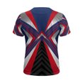 thumbnail image 4 of 2026 New USA Soccer Jersey Men, United States Jersey Soccer, Jersey USA Crew Neck Short Sleeve Football Shirt, USA Flag Soccer Jersey for Adult(Vermilion, 2XL), 4 of 5