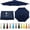 04, variant on 9/11ft Patio Umbrella Replacement Canopy, 8 Ribs Cantilever Sun Cover, UV 50+ Waterproof Outdoor Top Cloth for Garden Backyard Pool Deck,01,9FT