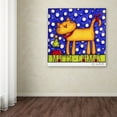 Trademark Fine Art 'Color Kitty' Canvas Art by Maureen Lisa Costello