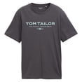 thumbnail image 1 of TOM TAILOR Camiseta para hombre - camiseta estampada, cuello redondo, corte recto, algodón Gris 2XL (XX-Large), 1 of 6