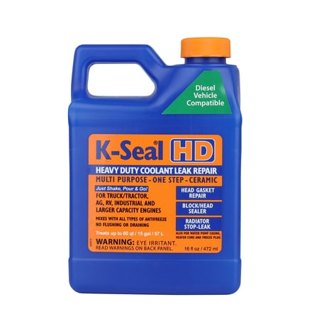 K-Seal Heavy Duty ST5516 Coolant Stop Leak 16oz for Large Trucks, RVs, and Tractors