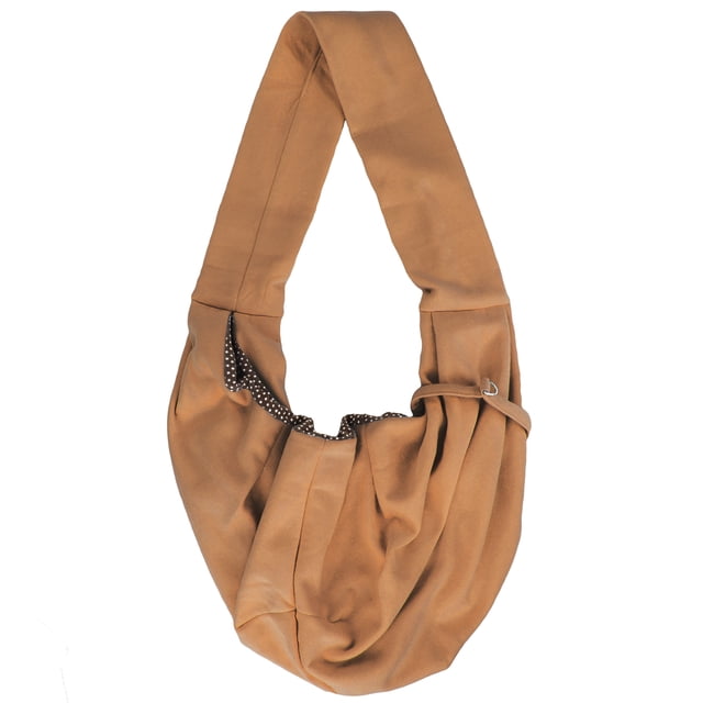 Cozy Pet Sling Bag Handsfree Comfort for Traveling with Small Dogs, Cats, Rabbit, Guinea Pig, Machine Washable Breathable Holder