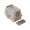 Light Grey-60X40X39, variant on Large Stainless Steel Litter Box, Enclosed 60x40x39cm with Flipping Cover, Non-Rust & Easy Maintenance for Big Cats