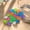 🌻 Multicolor#641, variant on Decorative Pebbles, Glow in the Dark Star Stones for Garden Pathway, Aquarium Landscaping, 300 pc Luminous Plastic Rocks for Indoor Outdoor DIY Decor