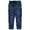 DeepBlue-2624, variant on KIDSCOOL SPACE Girls Jeans,Little Elastic Waist Stretchy Washed Soft Cotton Denim Pants,Deep Blue,3-4 Years