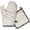 Pioneer Flower Floral-3, variant on Pioneer Flower Floral Print Pattern 2-Pack Oven Mitts Set, Heat Resistant Kitchen Gloves, 7.7" X 12"