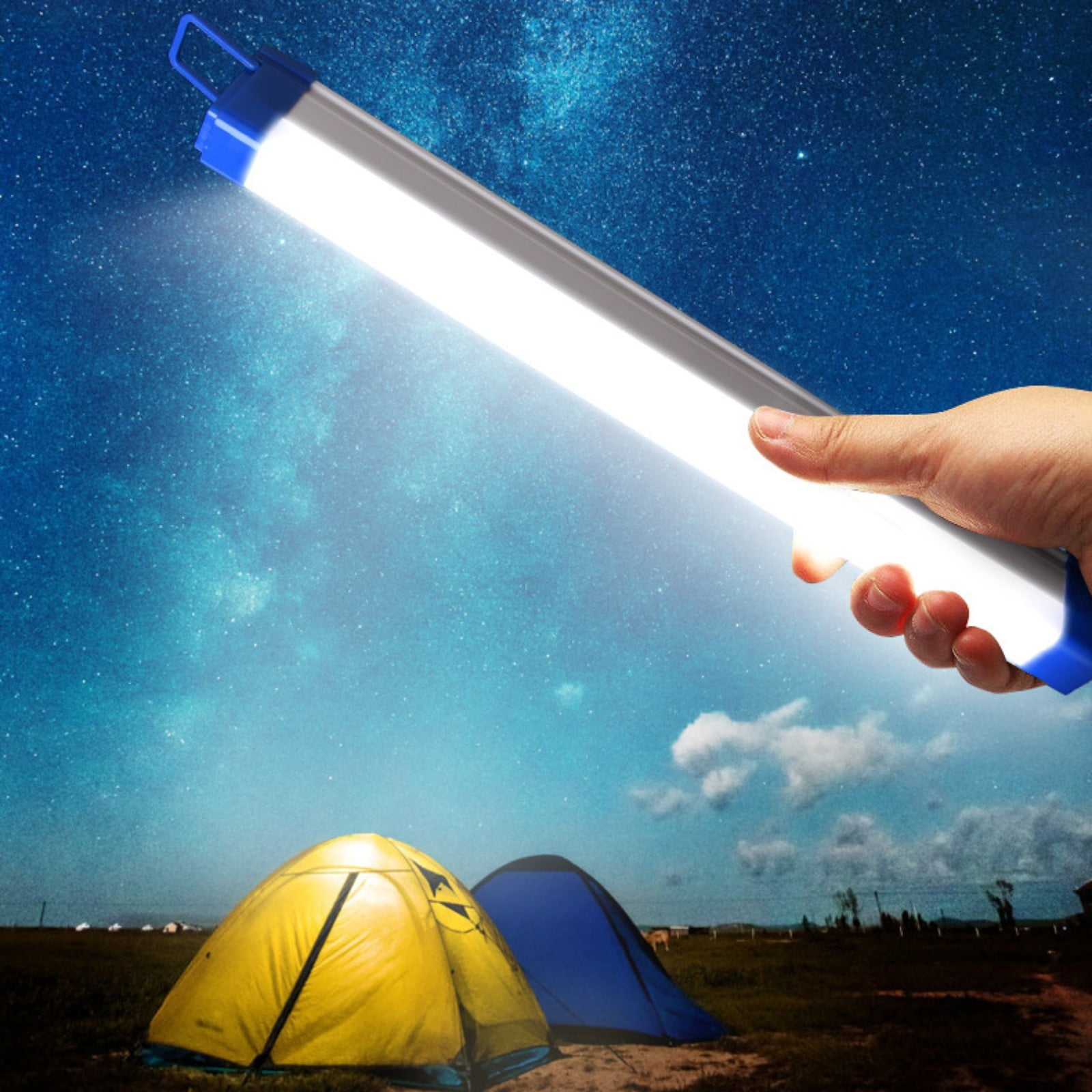 Mobile LED-Lampe 4,5 W, 100% wasserdicht, kabellos, Beleuchtung für  Faltzelte, Camping, Outdoor, GÜNSTIG