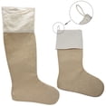 thumbnail image 3 of Calcetines de Navidad Ganfancp Bolsa de Regalo de Caramelo Colgante de Almacenamiento 1X, 3 of 5