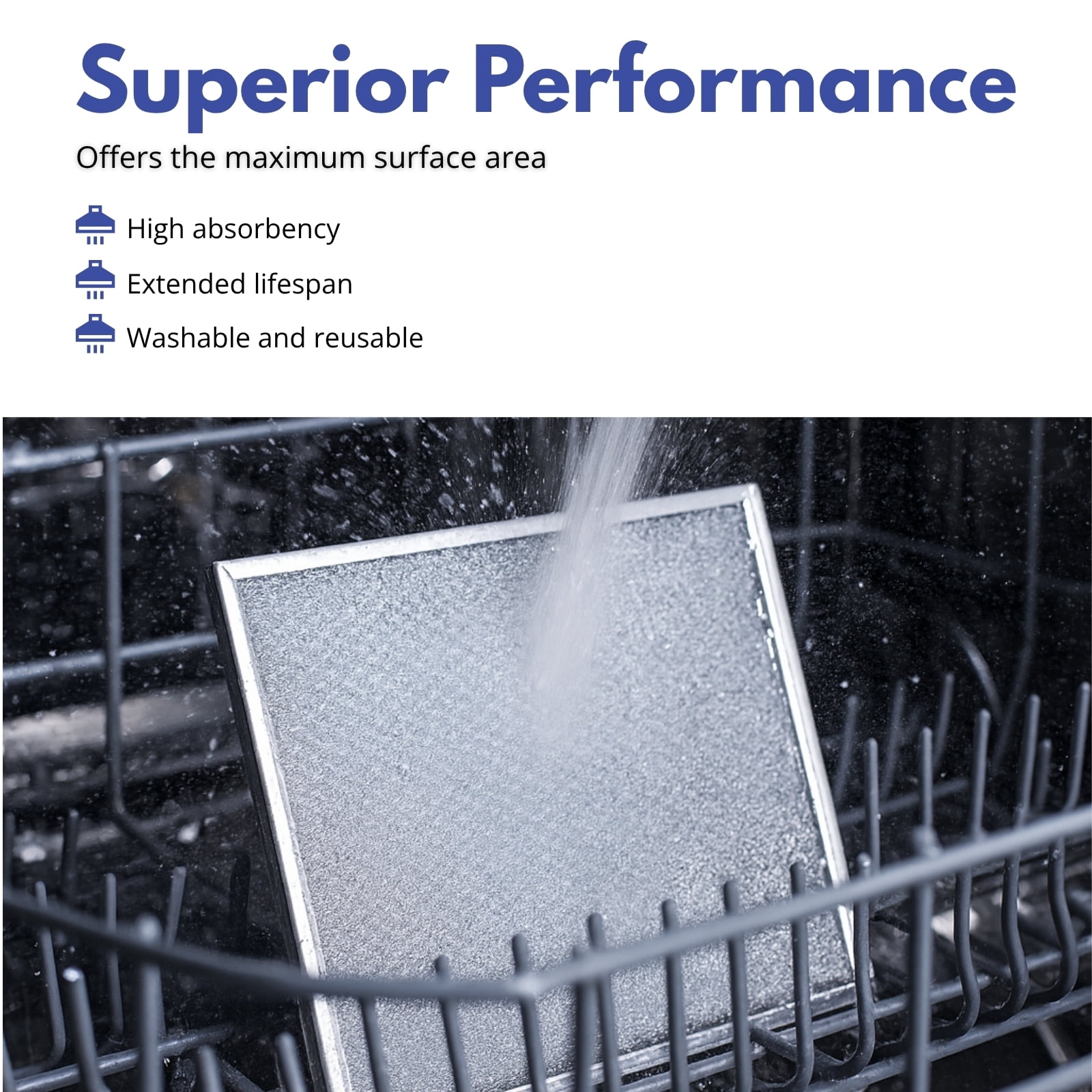 Nispira Replacement Aluminum Grease Filter Compatible with Broan NuTone NY NV Range Hoods. Compared to Part BP29. 8 Filters