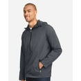 thumbnail image 2 of North End NE810 Men's Aura Lightweight Packable Anorak-Carbon/ Black-3XL, 2 of 6