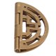 thumbnail image 2 of 10 Pcs Antique Style Brass Bronze Round Hinges Corrosion Resistant for Jewelry Boxes, Cabinets, Gift Boxes and Wine Boxes, 2 of 4