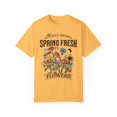 thumbnail image 2 of Boho Style Flowers Comfort Colors Unisex Cotton Short Sleeve Shirt, S - 4XL, 2 of 4