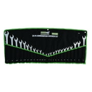 Grip 24 pc Combination Wrench Set SAE/MM