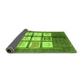 thumbnail image 2 of Ahgly Company Indoor Round Oriental Green Modern Area Rugs, 7' Round, 2 of 4