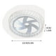 thumbnail image 2 of Organizador giratorio para especias de cocina con base giratoria de 360 grados para acceder fácilmente a condimentos, salsas y cosméticos en la despensa o el baño. Aestivo | Blanco | AESTIVO, 2 of 7
