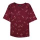 thumbnail image 1 of Camiseta básica floral Ralph Lauren para mujer morado mediana, 1 of 1