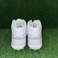 thumbnail image 3 of N I-K-E A i r-Jor-dan 1 Retro Mid TD Football Cleats White Grey Fog Size 14.5 FJ6805, 3 of 5