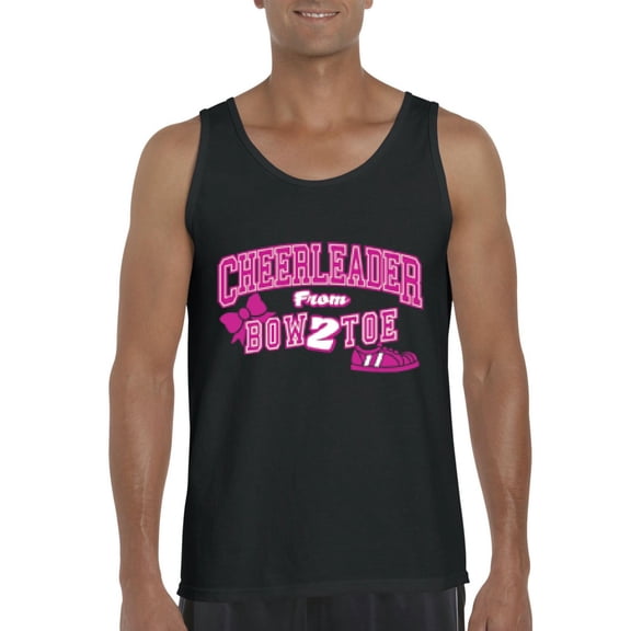Artix - Men's Tank Top for Men - Cheerleader Bow 2 Toe