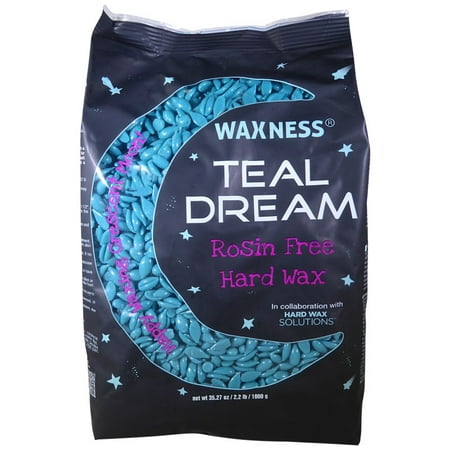 

Waxness Teal Dream Rosin Free Sparkly Hard Wax 2.2 lb / 1 kg