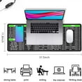 thumbnail image 5 of Shortcut Large Black Desk Mat for Desktop - Office Desk Pad and Computer Desk Mat, 5 of 6