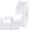 White, variant on Ivory Ribbon 1 Inch 30 Yards Cream Satin Ribbon for Wedding Decor Crafts Bridal Shower Gift Wrapping Hair Bows Wedding Event Decorations (Double Faced)