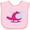 AD-Pink, variant on Inktastic Helicopter Pink Girls Girls Baby Bib