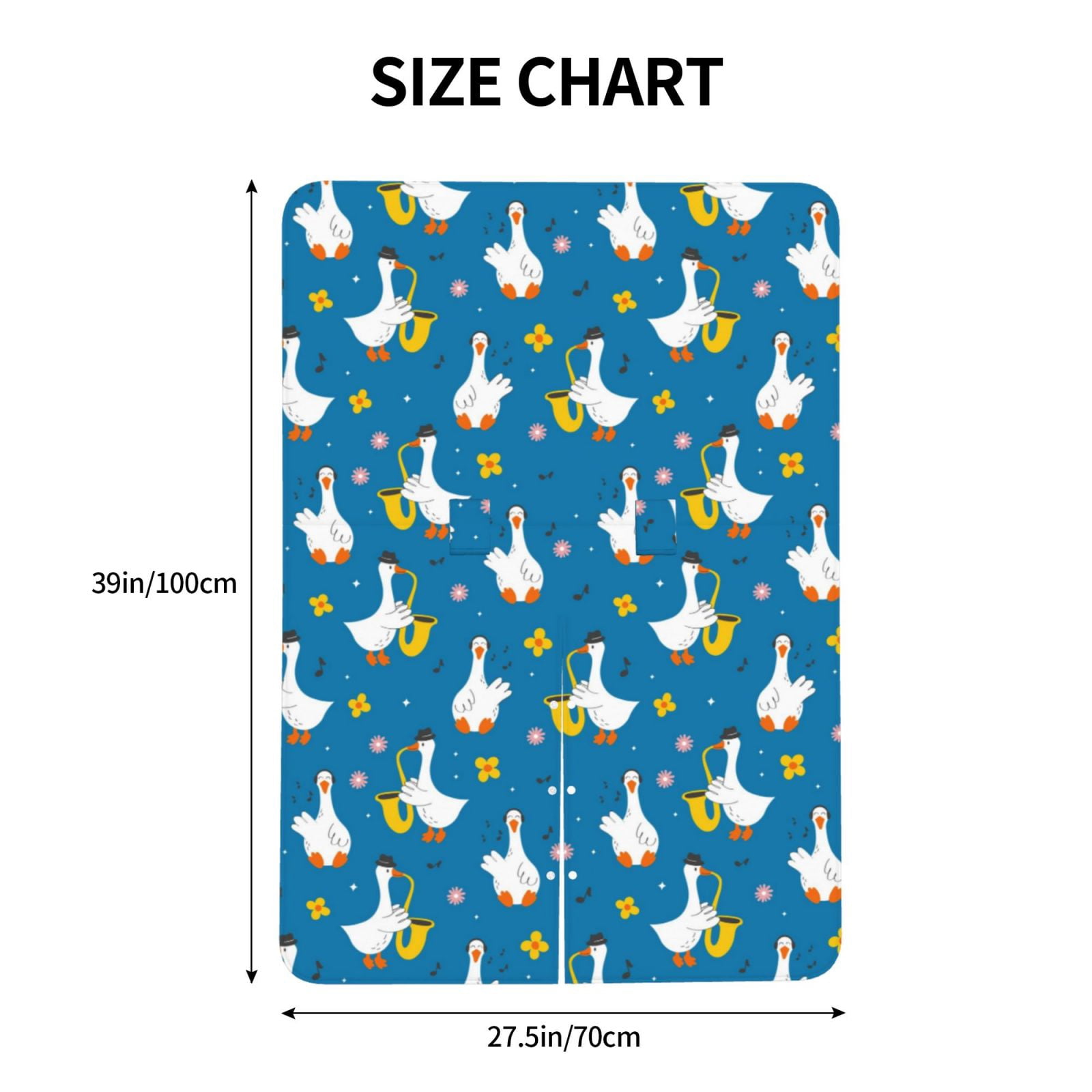 Naloa Cartoon Goose Baby Car Seat Cover, Breathable Baby Carrier Cover, Multiuse Baby Carrier Cover & Nursing Breastfeeding Cover