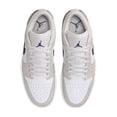thumbnail image 4 of Men's Jordan 1 Low White/Midnight Navy (553558 146) - 8, 4 of 4