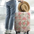 thumbnail image 2 of Pioneer Flower Floral Print Pattern Luggage Cover Fashion Suitcase Cover Baggage Covers Fit 25-28 Inch Luggage (Go Travel), 2 of 5