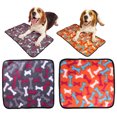 thumbnail image 1 of 2 paquetes de mantas para perros, manta suave y cálida de lana de Coral para gatos, manta para mascotas para gatos, cachorros, perros pequeños, medianos y grandes, almohadillas para jaulas para perros, 1 of 6