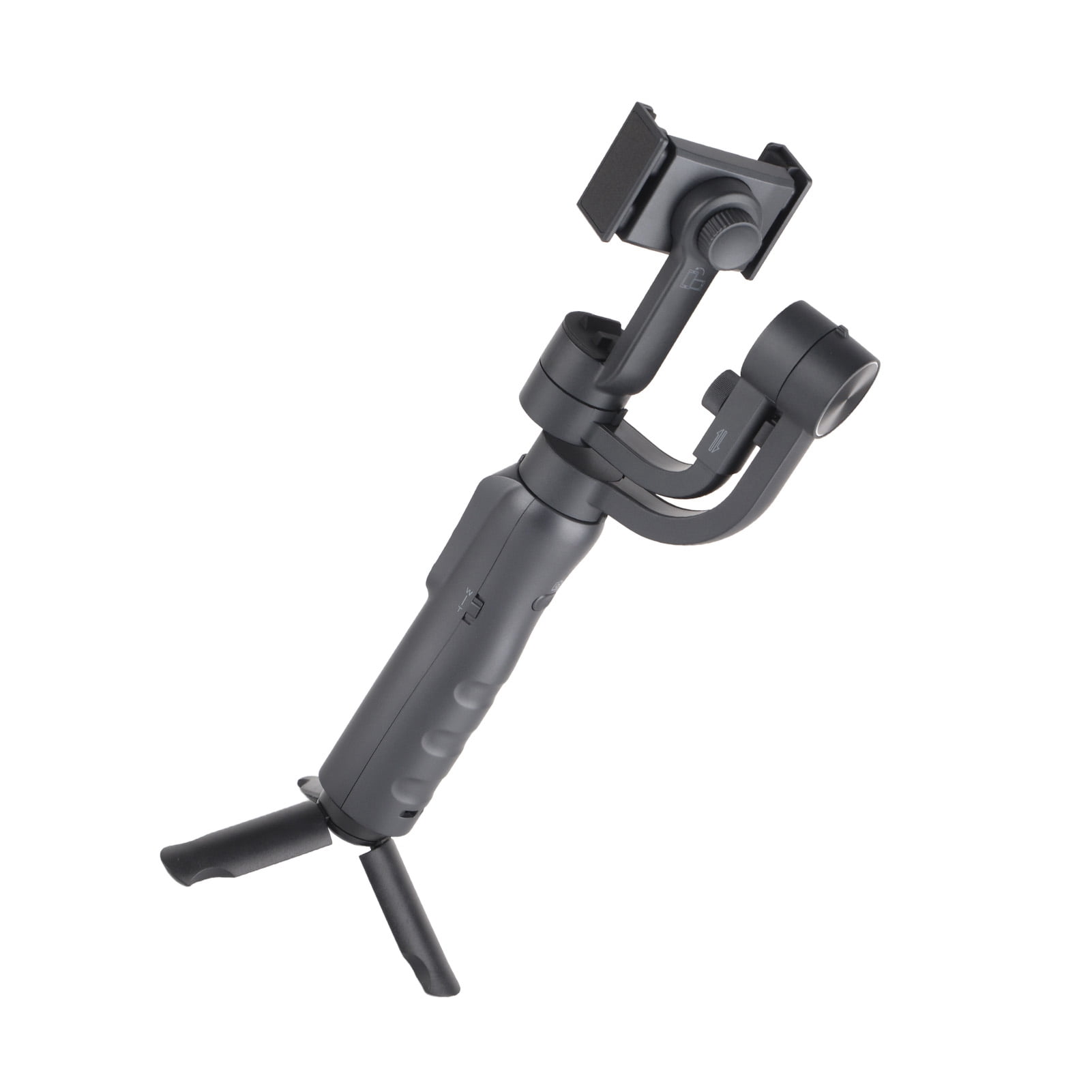 S5 3-Axis Smartphone Gimbal Stabilizer - Foldable, Face Tracking, 12hr Battery For Smooth Video