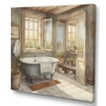 thumbnail image 2 of Designart "Old Farmhouse Bathtub V" Bathroom Floral Wall Art For Bathroom, 2 of 5