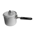 thumbnail image 6 of colaxi Camping Pot Cooking Pot Aluminum Alloy Ultralight Cookware with Foldable Handle for Outdoor Home Picnic Backpacking Traveling, 6 of 10