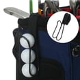 thumbnail image 2 of Hyasfey Golf Ball Holder with Quick-Draw Release Portable Waist Hip Metal Ball Carrier Holds 3 Balls Golf Accessory for Men Women, 2 of 6