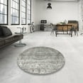 thumbnail image 3 of Ahgly Company Indoor Rectangle Contemporary Granite Gray Abstract Area Rugs, 8' x 12', 3 of 6