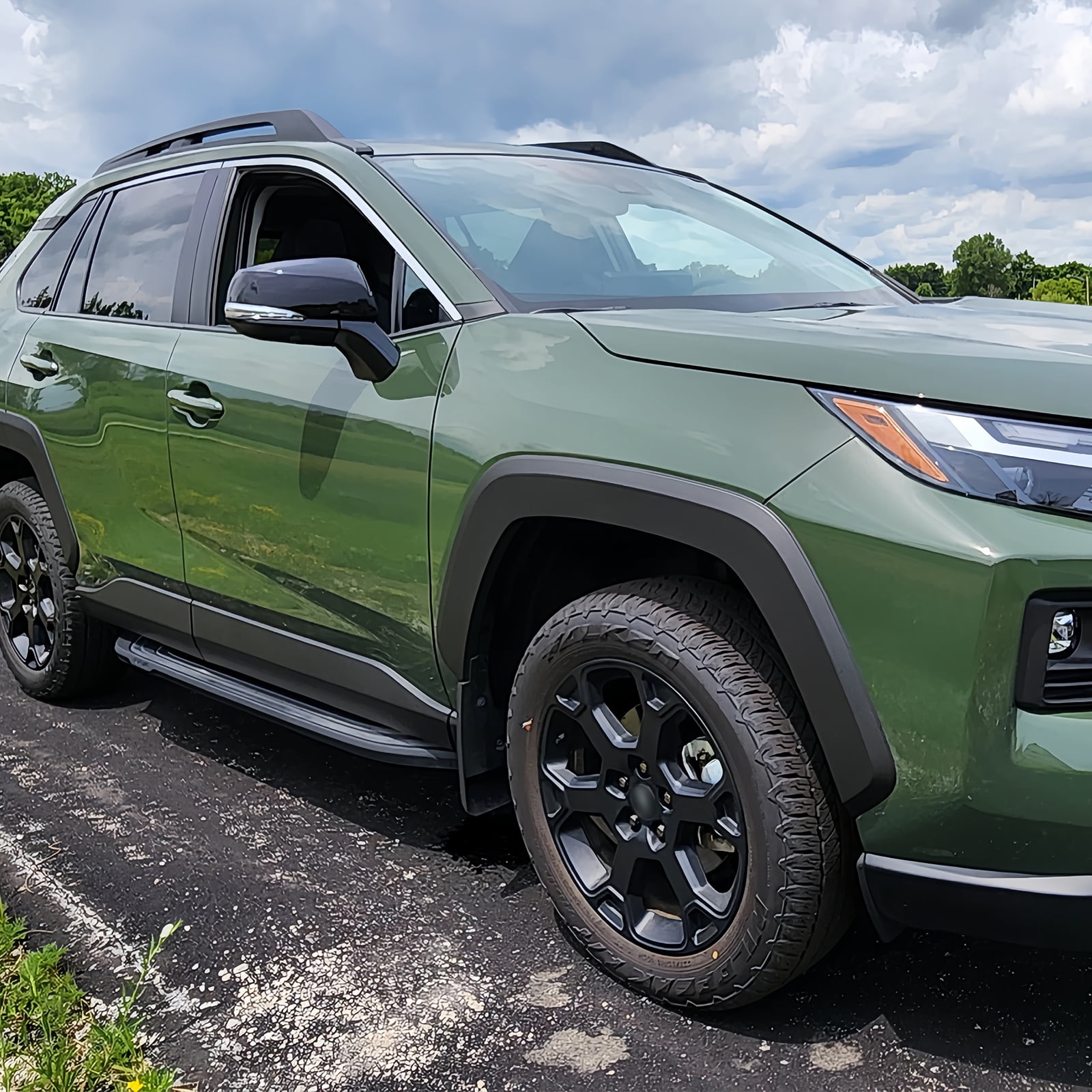 Running Boards Fit for 2019 2020 2021 2022 2023 2024 2025 Toyota RAV4 Side Step Nerf Bar